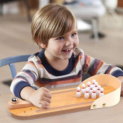 Mini Jogo de Mesa de Bowling