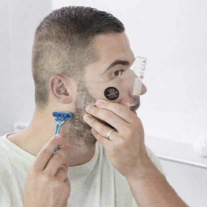 Molde de Barba Hipster Barber