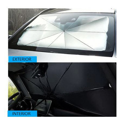 Para-Sol para Carro Modelo Guarda Chuva + COMPRA 1 LEVA 2