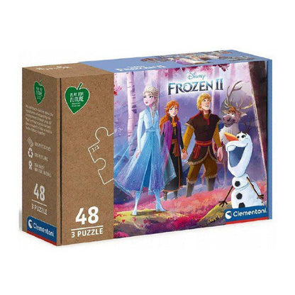 Pack 3 Puzzles Frozen II