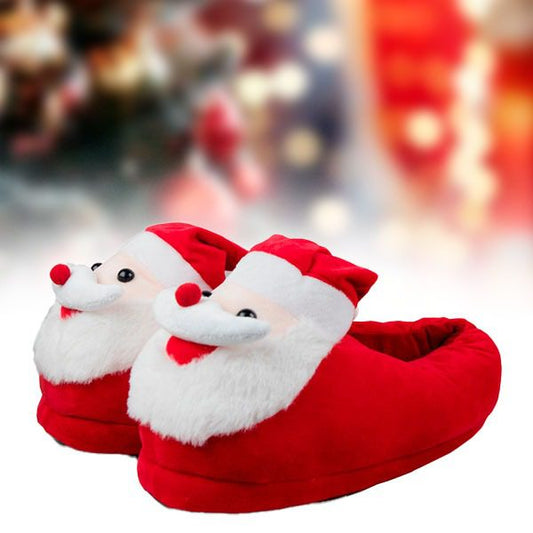 Pantufas de Natal Antiderrapantes Mod. Pai Natal