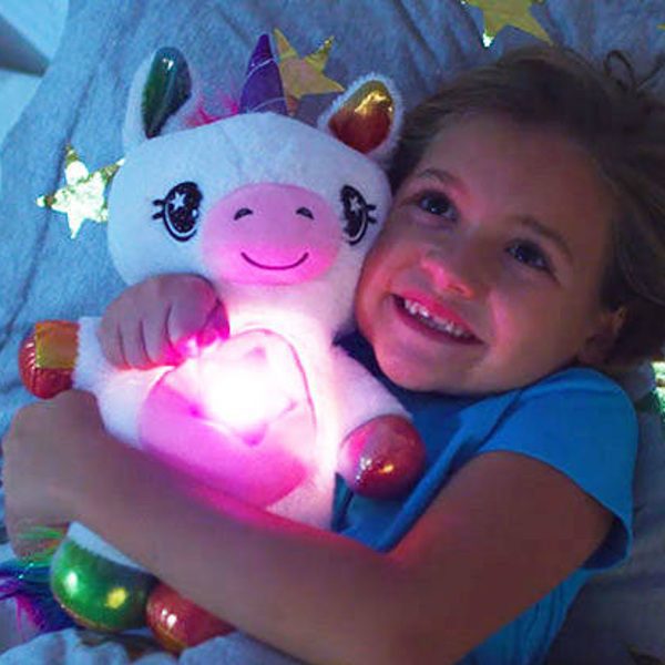 Peluche Mágico com Projetor de Luz e Música