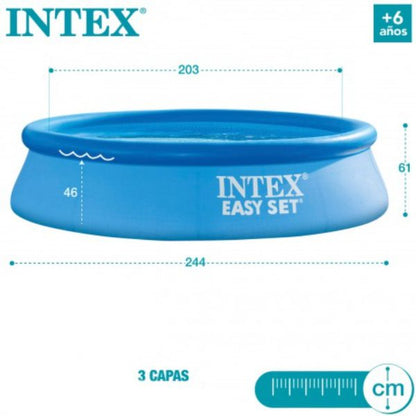 Piscina Redonda Intex Easy Set 244 x 61 cm