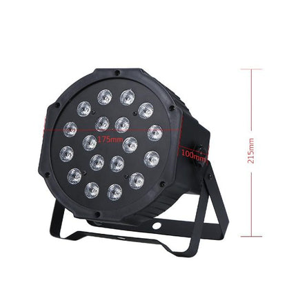 Projetor Luminoso RGB 18 Leds