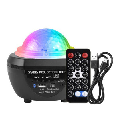 Projetor Luz LED com Bluetooth e Comando