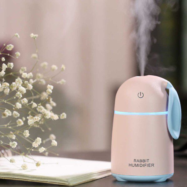 Humidificador e difusor coelho