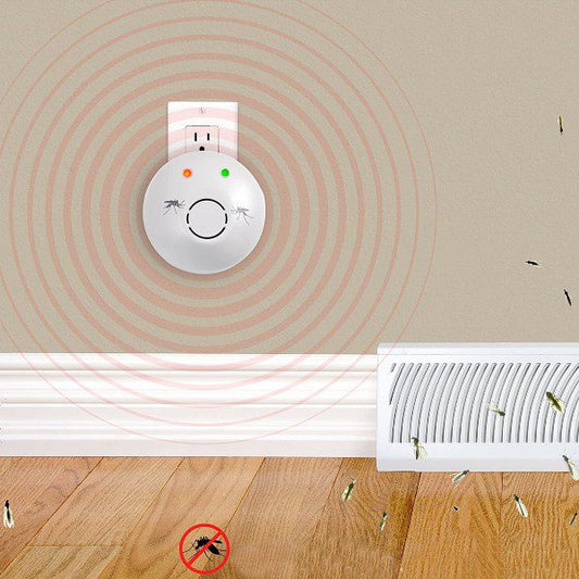 Repelente Eletrónico e Ultrassônico de Mosquitos e Insetos