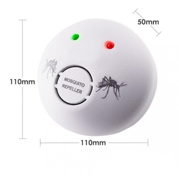 Repelente Eletrónico e Ultrassônico de Mosquitos e Insetos