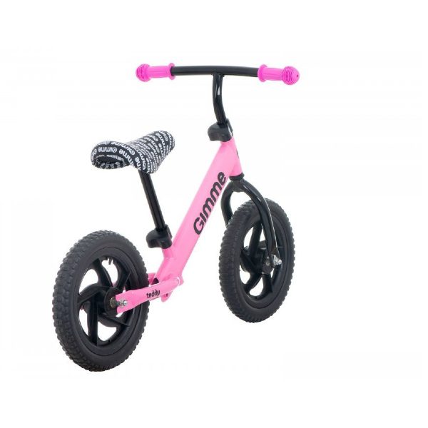 Bicicleta de equilíbrio Teddy Balance rosa