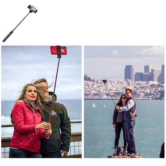 Tripé selfie stick 2EM1