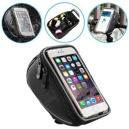 Suporte Smartphone Bicicleta ou Moto com Bolsa