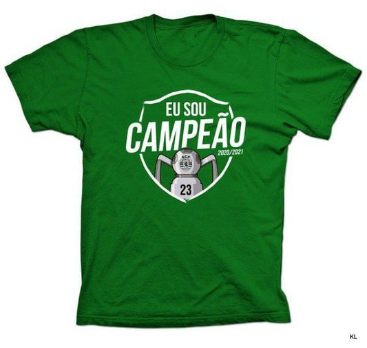 T-Shirt Sporting Eu Sou Campeão 2020/2021 verde