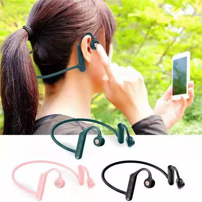 Auricular Bluetooth de Condução Óssea Preto Q-KL261