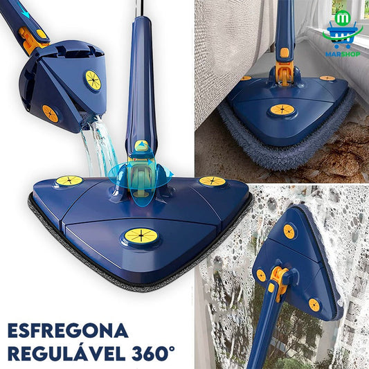 Esfregona Regulável 360°