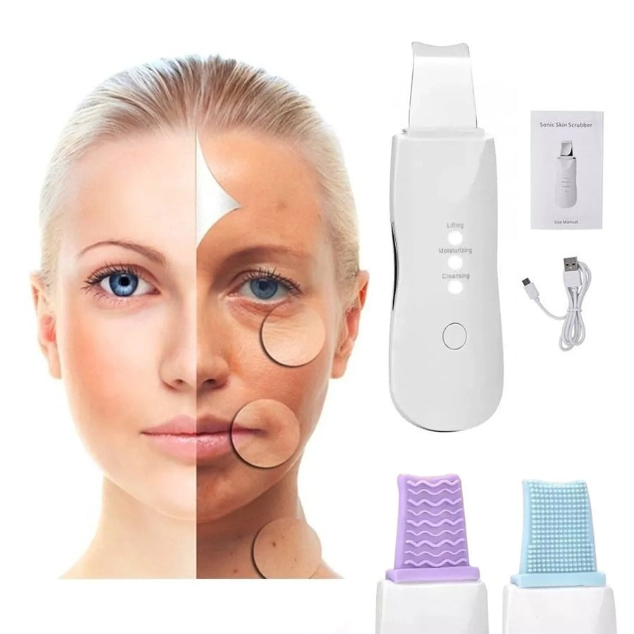 Espátula Facial 3EM1 Ultrasónica