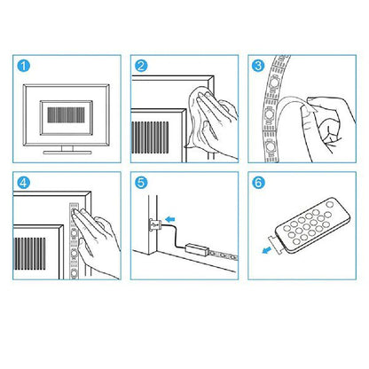 Fita LED para TV 2M