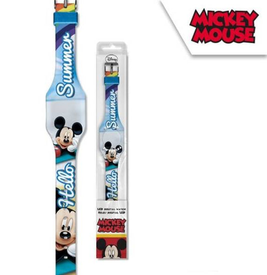 Relógio Led Disney Mickey Mouse