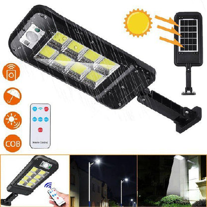 Lâmpada solar LED com comando HS-8013