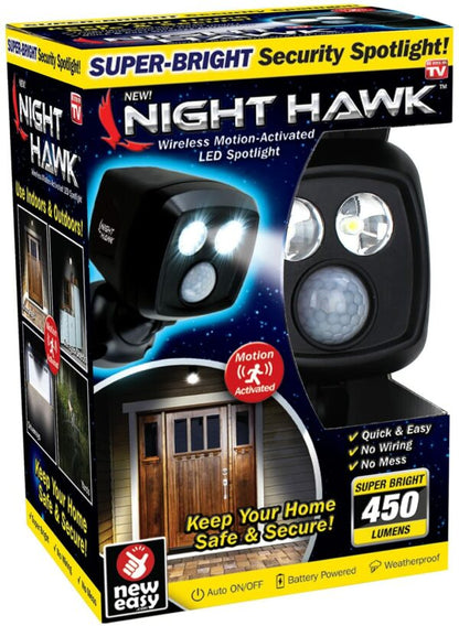 NIGHT HAWK Super Luz LED de Proteção