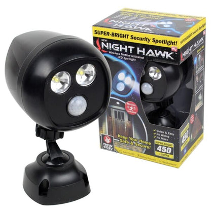 NIGHT HAWK Super Luz LED de Proteção