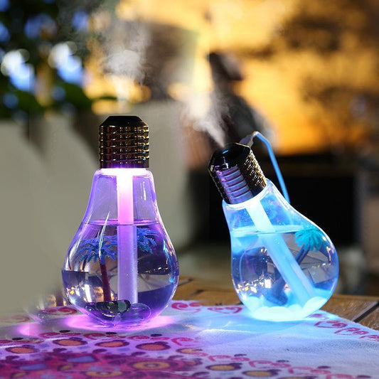 Difusor humidificador lâmpada Led usb