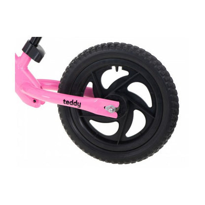 Bicicleta de equilíbrio Teddy Balance rosa