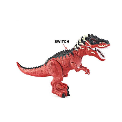 T-Rex lança fumo luminoso com ovos