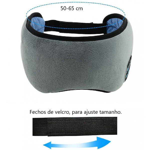 Máscara de olhos sem fio bluetooth